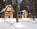 VIP-домики Зимой